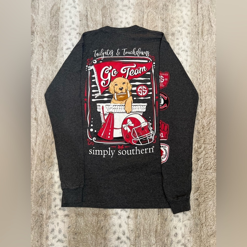 🏈Simply Southern “Tailgates & Touchdowns” Tee